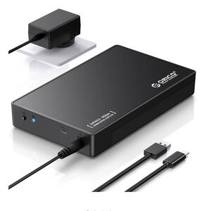 ORICO 3.5” External Hard Drive Enclosure SATA III To USB3.1 Type C NWT